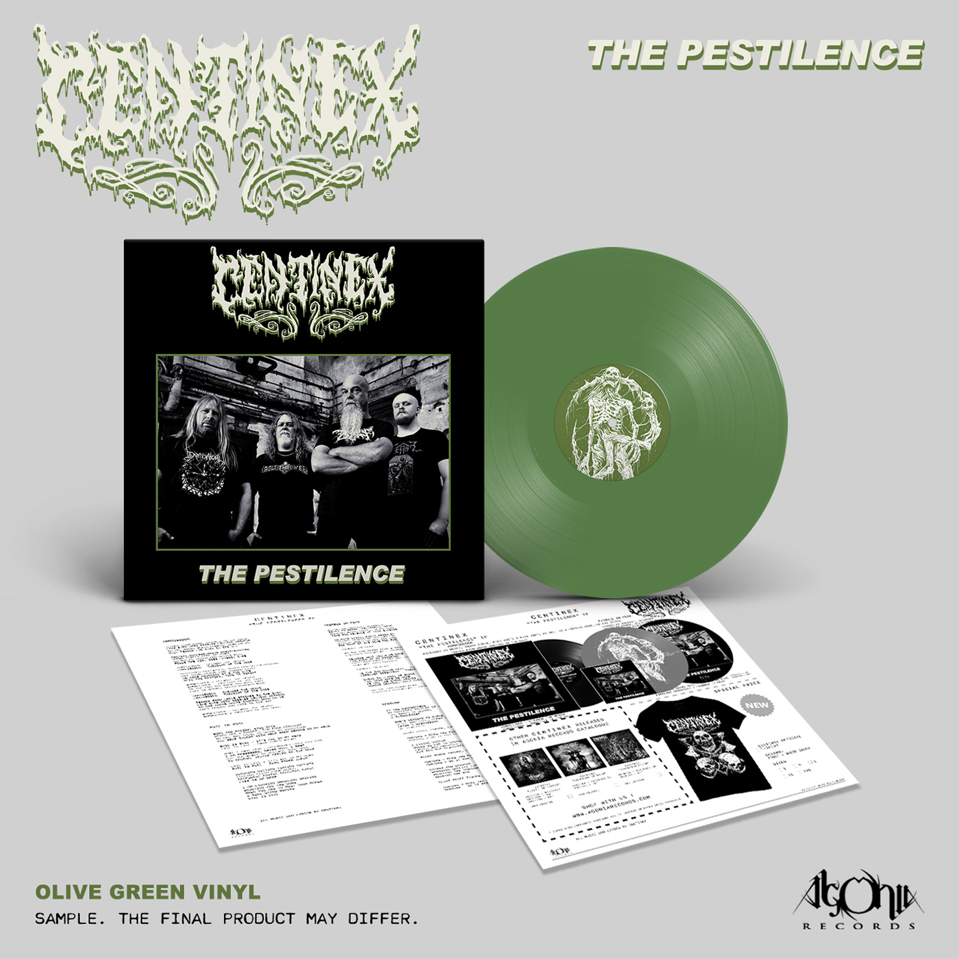 Centinex - 'The Pestilence' Ltd Ed